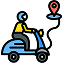 Rider assigned icon